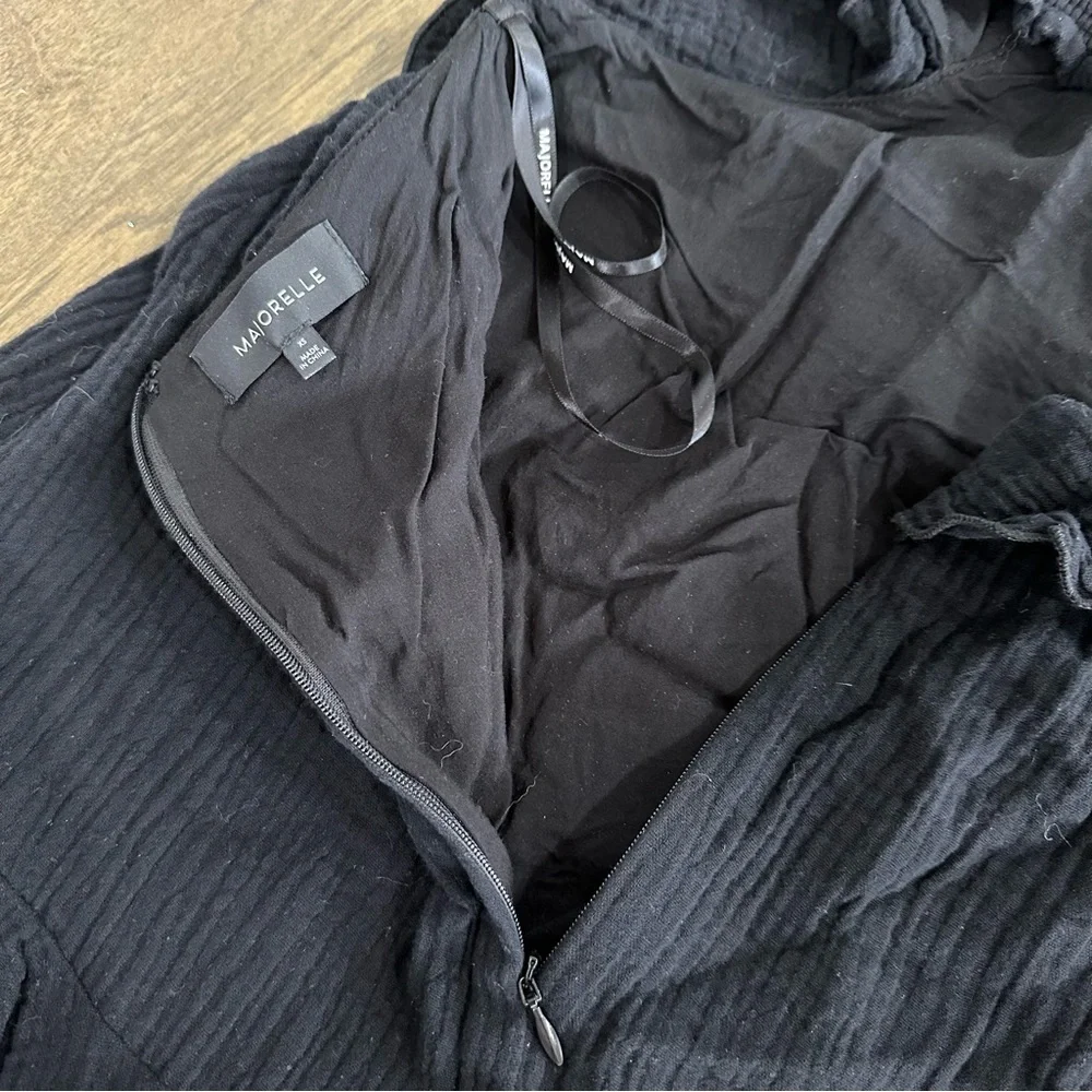 MAJORELLE Black Ruffled Dress - Picture 8 of 10